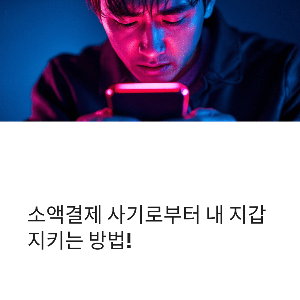소객결제 사기로부터 내 지갑 지키는 방법!