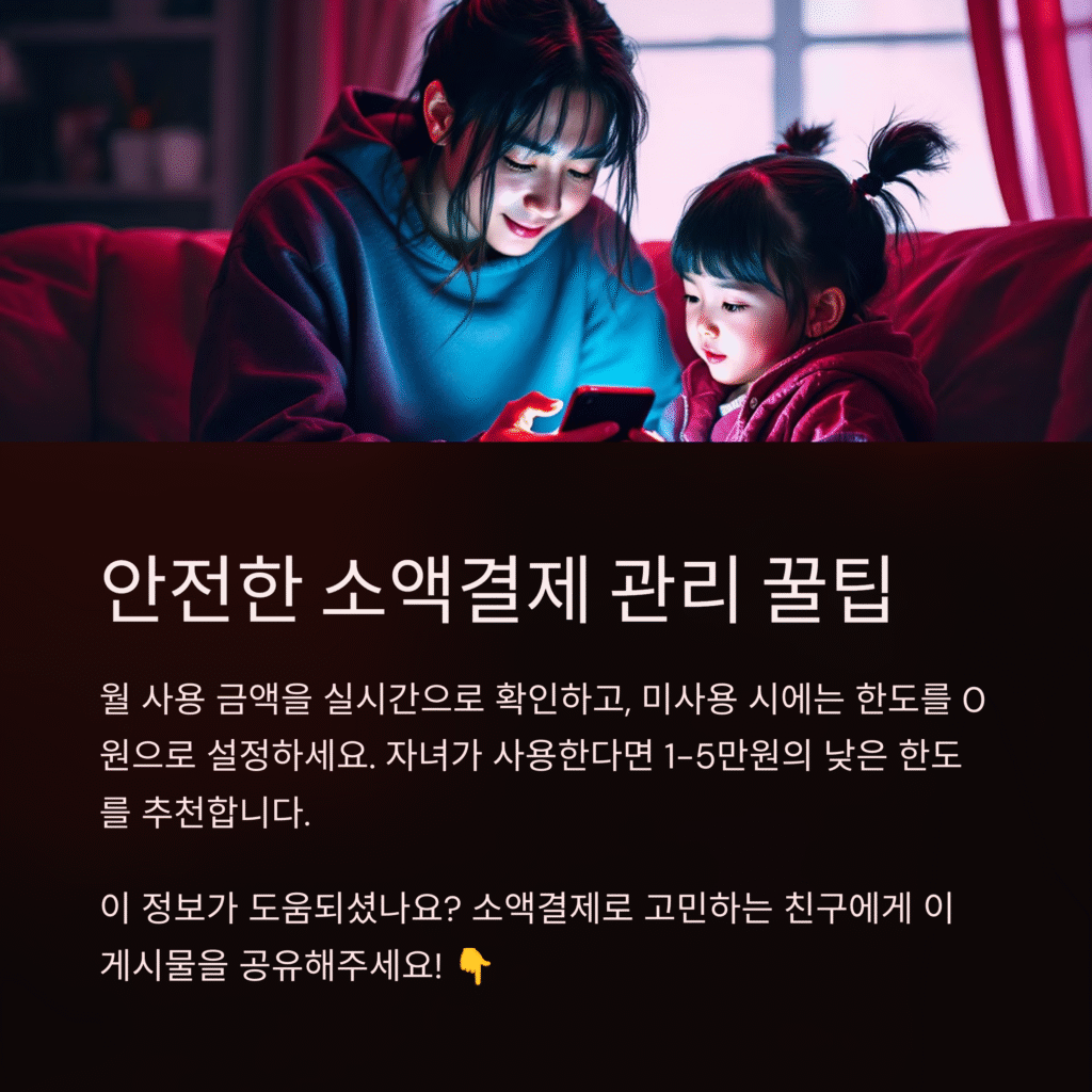 안전한 소액결제 관리 꿀팁