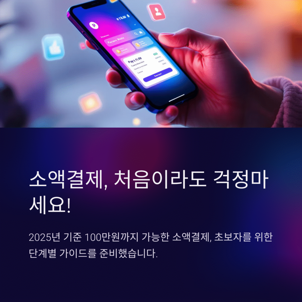 소액결제, 처음이라도 걱정마세요!