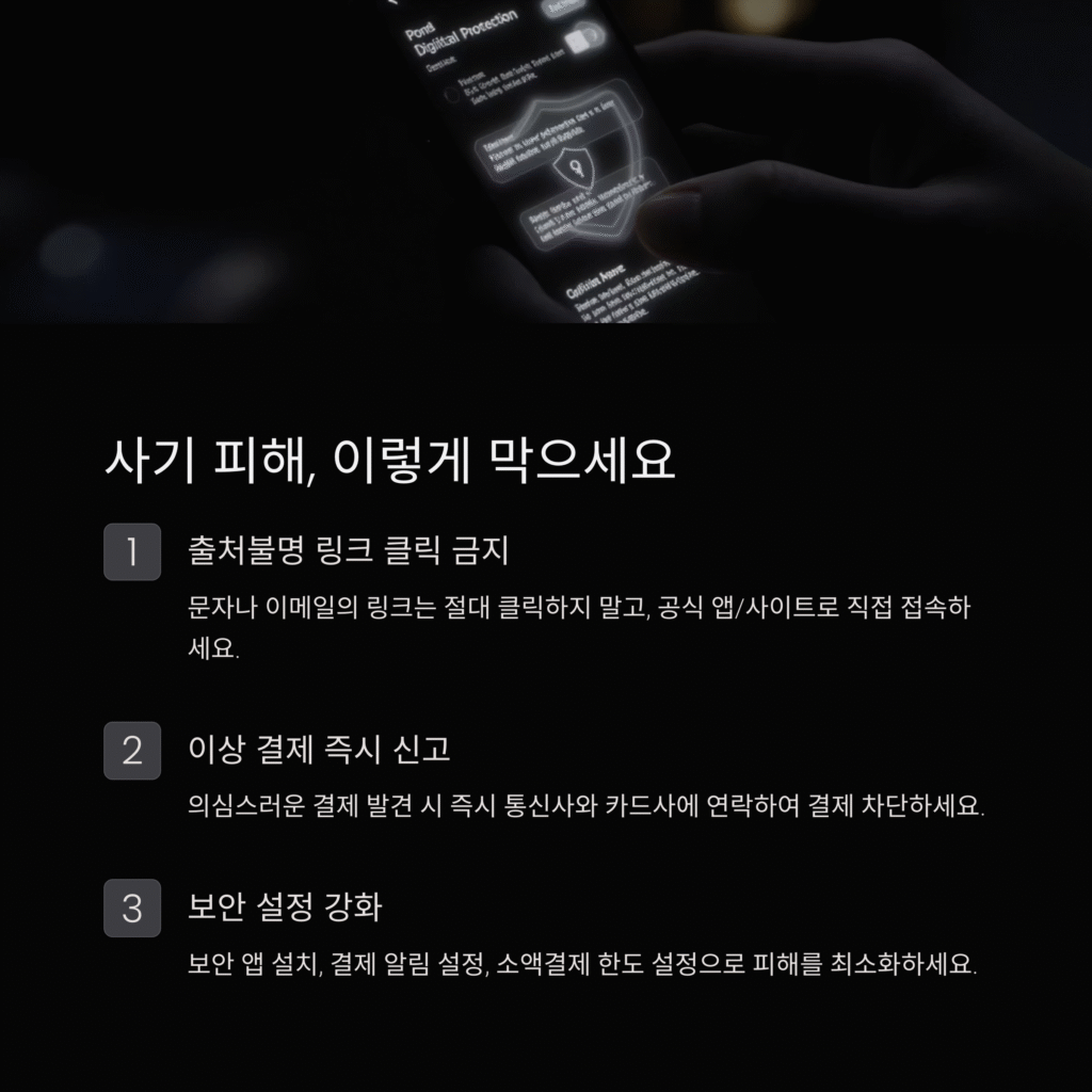 사기 피해, 이렇게 막으세요