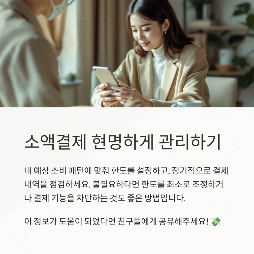 소액결제 현명하게 관리하기
