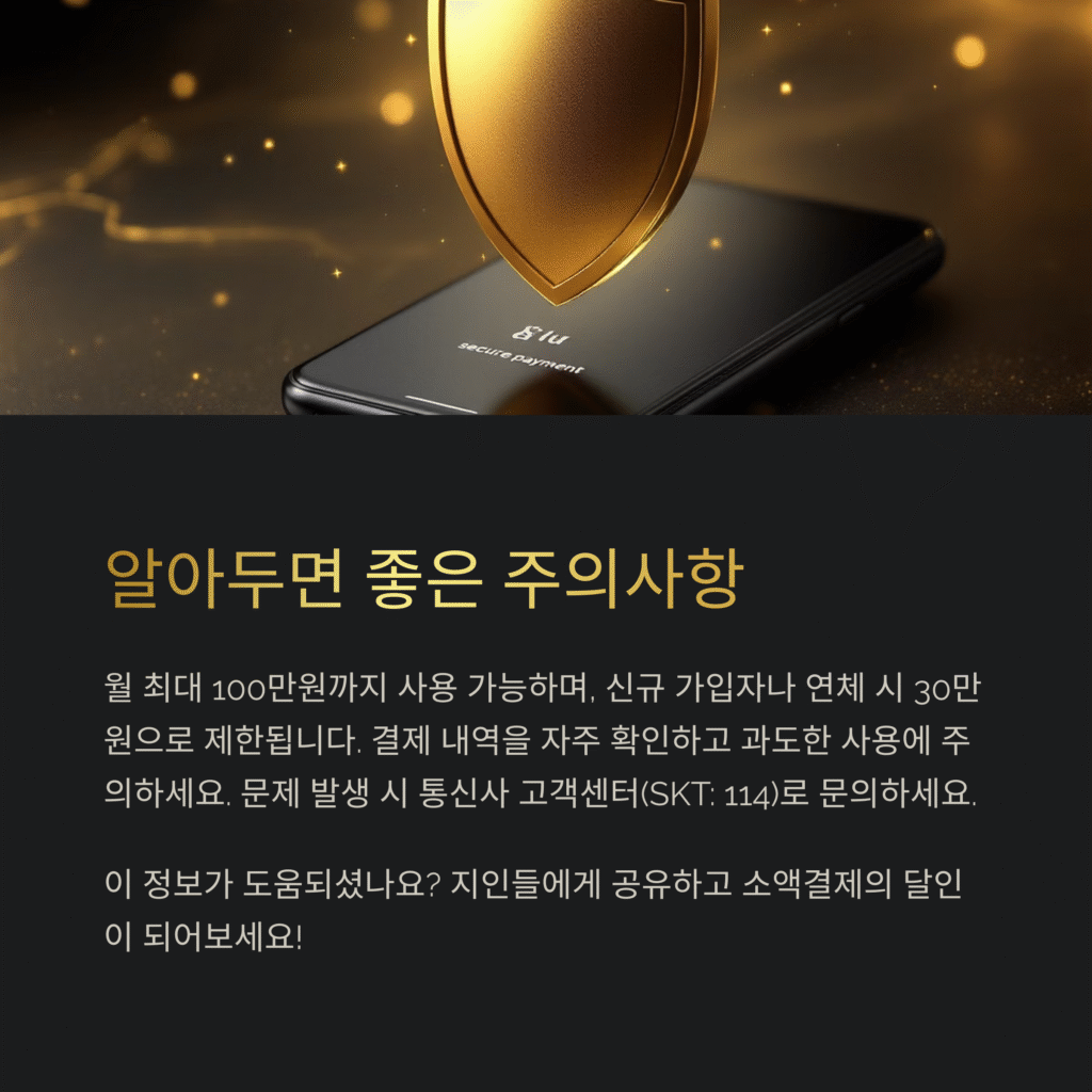 알아두면 좋은 주의사항