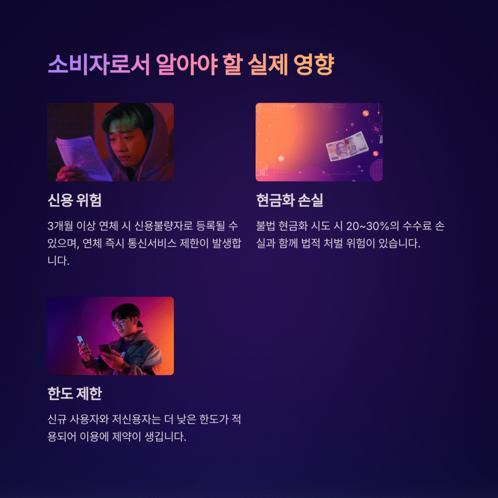 소비자로서 알아야 할 실제 영향